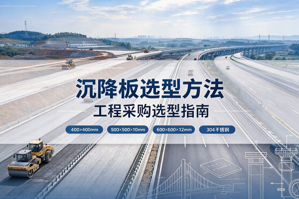 潜江沉降板选择方法