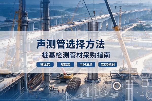 潜江声测管选型标准