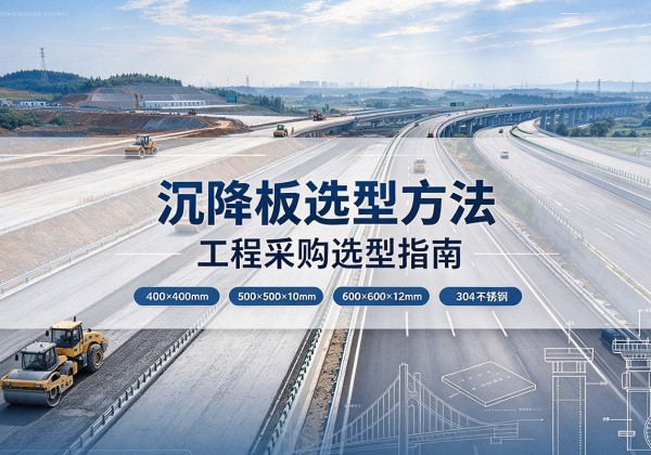 潜江沉降板选择方法