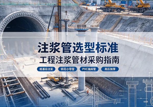 潜江注浆管选型标准